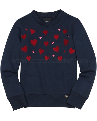 Love Made Love Sweatshirt with Hearts
