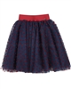 Love Made Tulle Skirt with Velvet Hearts