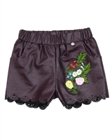 Love Made Pleather Shorts