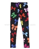 Love Made Love Leggings with Multicoloured Bows