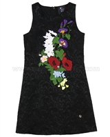 Love Made Love Sleeveless Jacquard Dress
