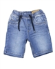 Losan Boys Basic Jogg Jean Shorts in Medium Blue