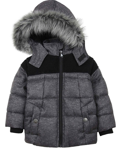 Losan Boys Quilted Parka Coat