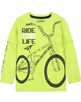 Losan Boys T-shirt with Bicycle Print