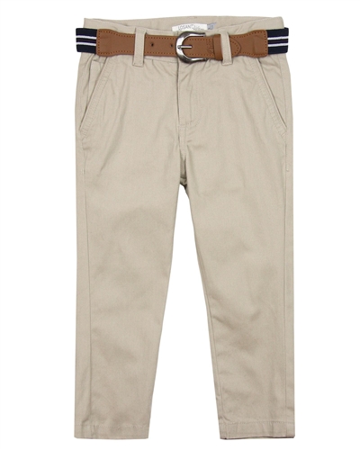 Losan Boys Dress Chino Pants with Belt