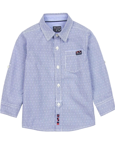 Losan Boys Printed Dress Shirt