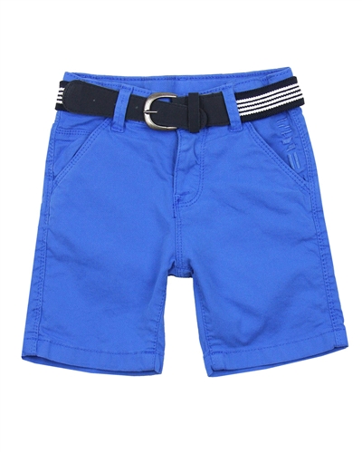 Losan Boys Dobby Chino Shorts with Belt