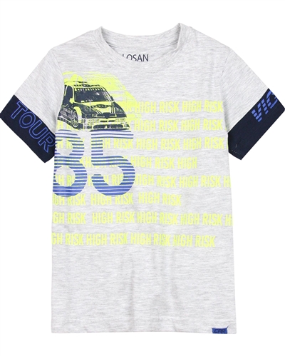 Losan Boys T-shirt with Racing Print