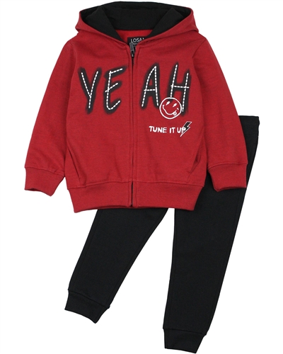 Losan Boys Two Colour-way Jogging Set