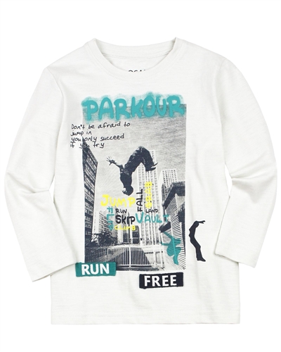 Losan Boys T-shirt with Parkour Print