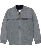 Losan Boys Textured Knit Cardigan