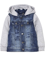 Losan Boys Denim and Terry Combination Jacket