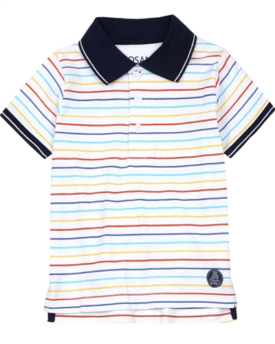Losan Boys Polo in Multicolour Stripes