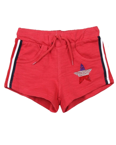 Losan Girls Sweatshorts with Stripes