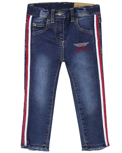 Losan Girls Jogg Jeans with Side Stripes