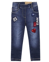 Losan Girls Jogg Jeans with Badges