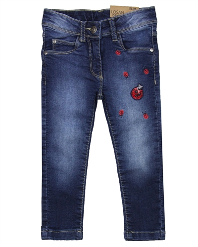 Losan Girls Jogg Jeans with Ladybugs
