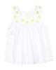 Losan Girls Tank Top with Daisy Applique