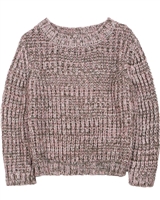 LOSAN Girl's Chunky Knit Sweater, Sizes 2-7