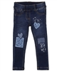 Losan Girls Denim Leggings with Patches