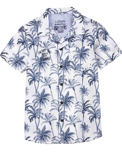 Losan Junior Boys Hawaiian Shirt