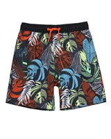 Losan Junior Boys Swim Shorts in Tropical Print