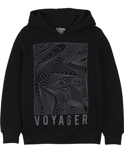 Losan Junior Boys Jacquard Knit Sweatshirt with Print