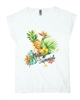 Losan Junior Girls T-shirt with Hawaiian Print