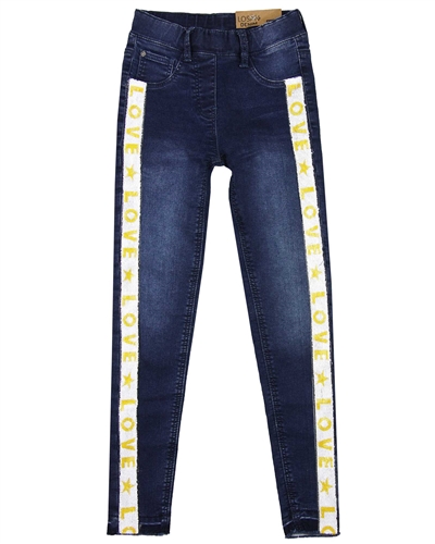 Losan Junior Girls Skinny Jogg Jeans with Taping