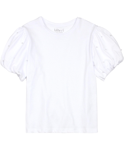 Losan Junior Girls T-shirt with Puff Sleeves