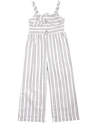 Losan Junior Girls Striped Overall