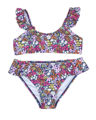 Losan Junior Girls Bikini in Small Floral Print