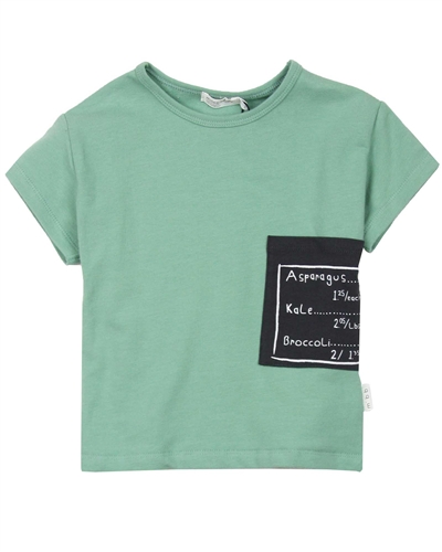 Miles Baby Boys Terry T-shirt with Pocket