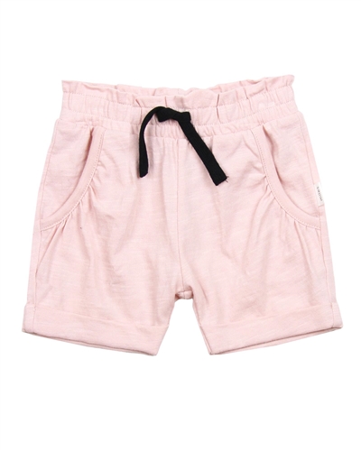 Miles Baby Girls Slub Jersey Shorts