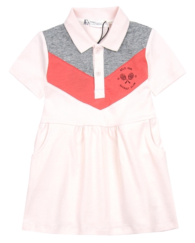 Miles Baby Girls Jersey Polo Dress