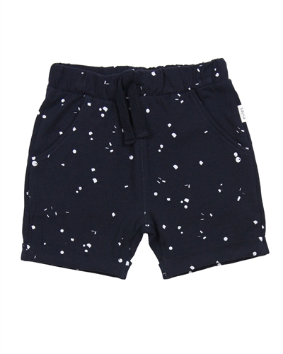 Miles Baby Girls Jersey Shorts in Spot Print
