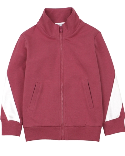 Miles Baby Girls Zip Front Terry Cardigan