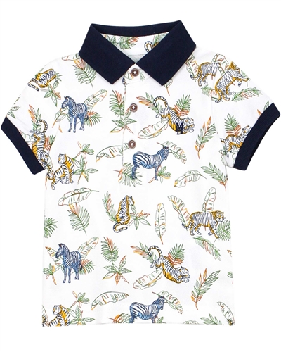 Mayoral Baby Boy's Safari Print Polo