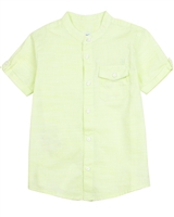 Mayoral Baby Boy's Short Sleeve Linen Shirt