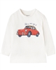 Mayoral Baby Boy's T-shirt with Car Print in White