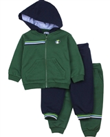 Mayoral Baby Boy's Three-piece Tracksuit in Green/Navy