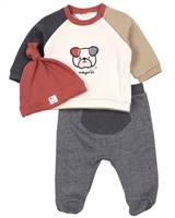 Mayoral Baby Boy's Three-piece Set with Hat