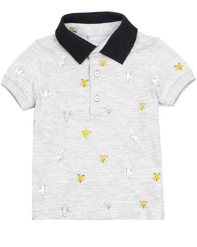 Mayoral Baby Boy's Polo in Safari Print