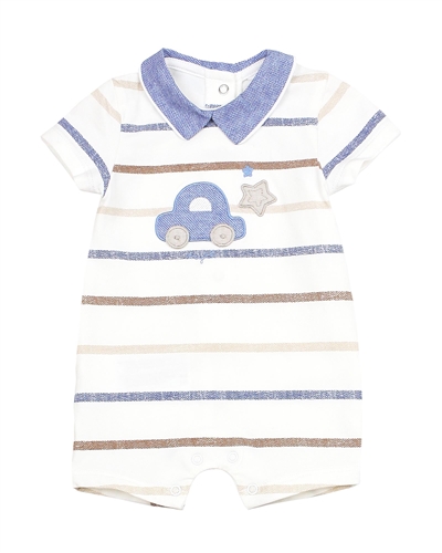 Mayoral Baby Boy's Striped Romper