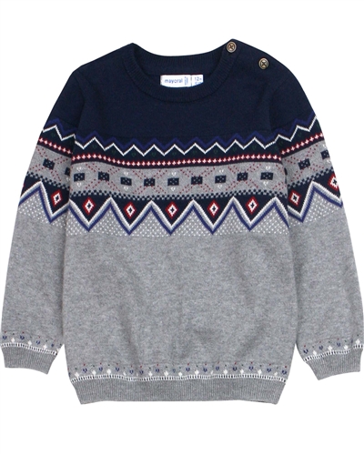 Mayoral Baby Boy's Fair Isle Pullover