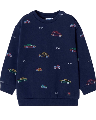 Mayoral Baby Boy's Sweatshirt in Cars Print