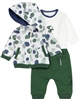 Mayoral Baby Boy's Three-piece Tracksuit in Green