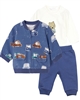 Mayoral Baby Boy's Three-piece Tracksuit with Cars Print
