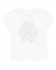 Mayoral Baby Girl's T-shirt with Silver Print Flower