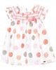 Mayoral Infant Girl's Linen Dress with Polka Dots